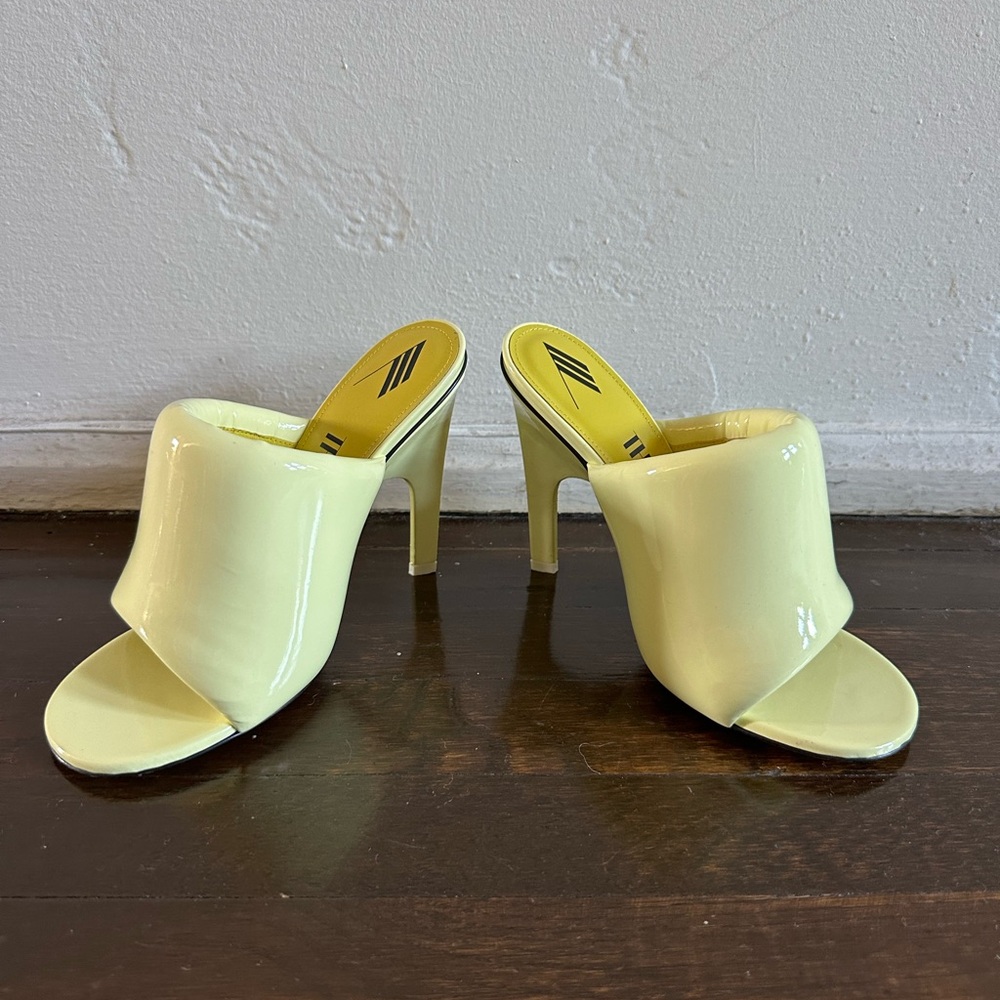 The Attico open toe mules